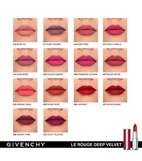 givenchy le rouge deep velvet 12